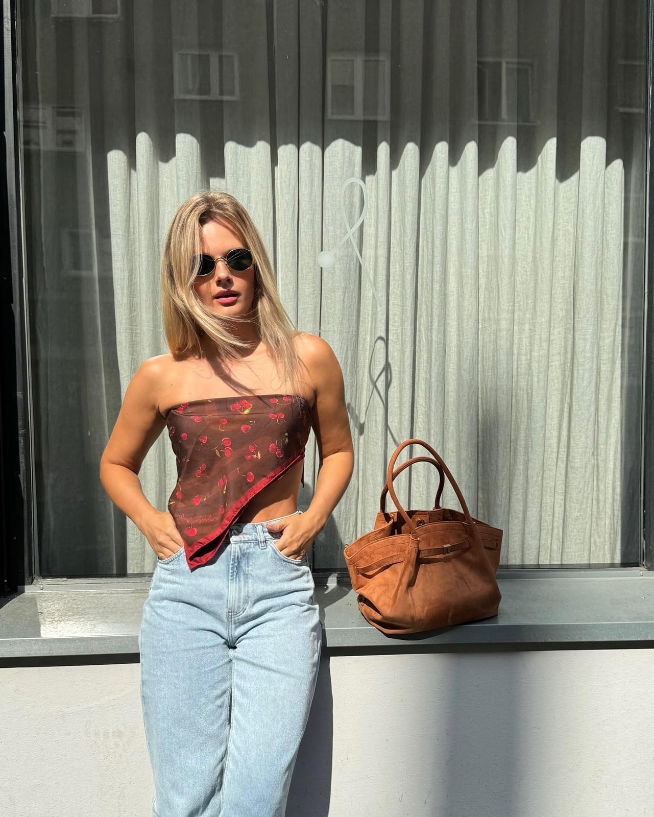 JW PEI Hanaミディアムトートバッグ SKLAD-KIRPICHA_RU