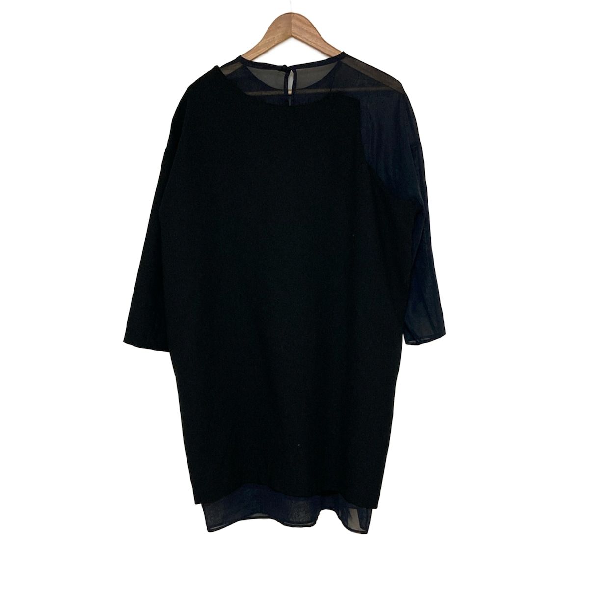 エンフォルド　ENFOLD ワンピース　ブラック　36号　定価33,000 中古・古着通販】ENFOLD (エンフォルド) ワンピース ブラック