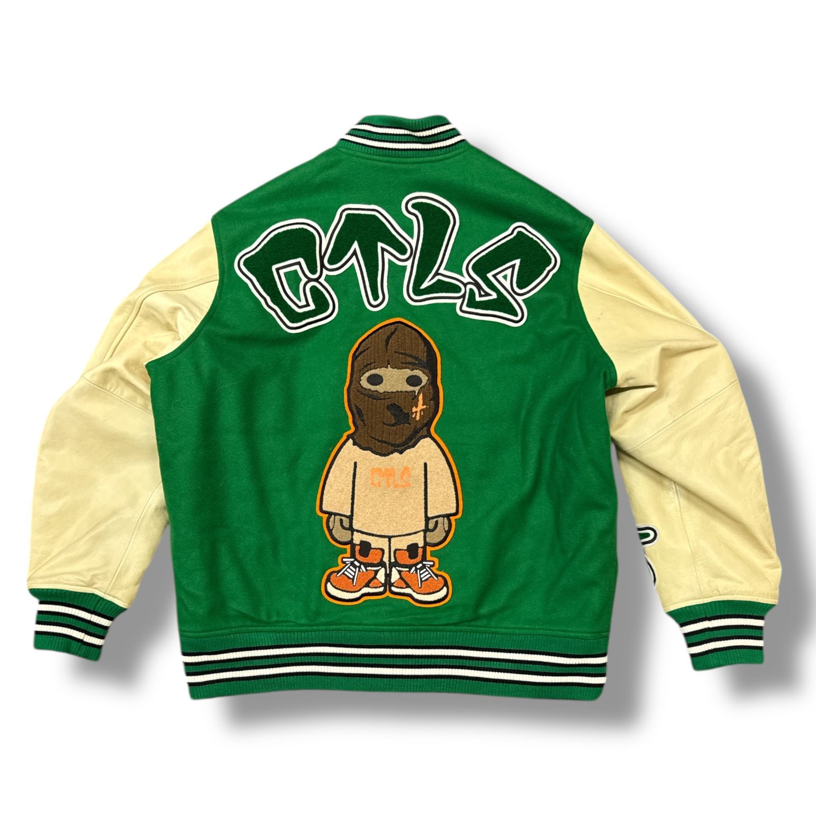 カタリスト CVTVLIST crew university jacket 01 ブラック サイズ：Free