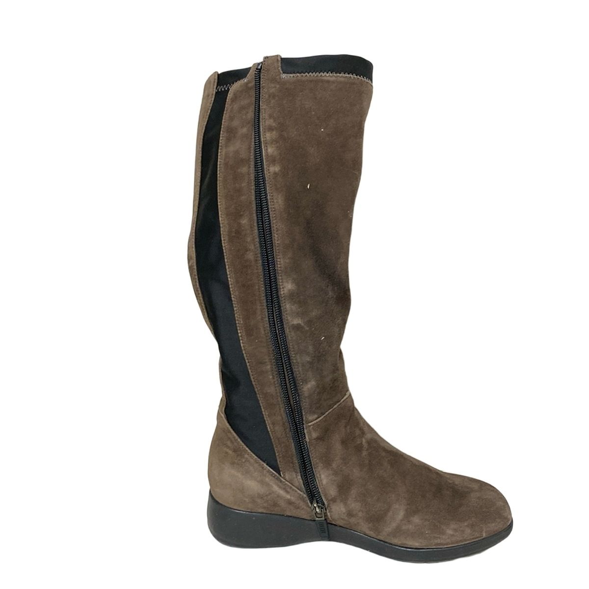 ダークブラウン×黒 インソール取外し可