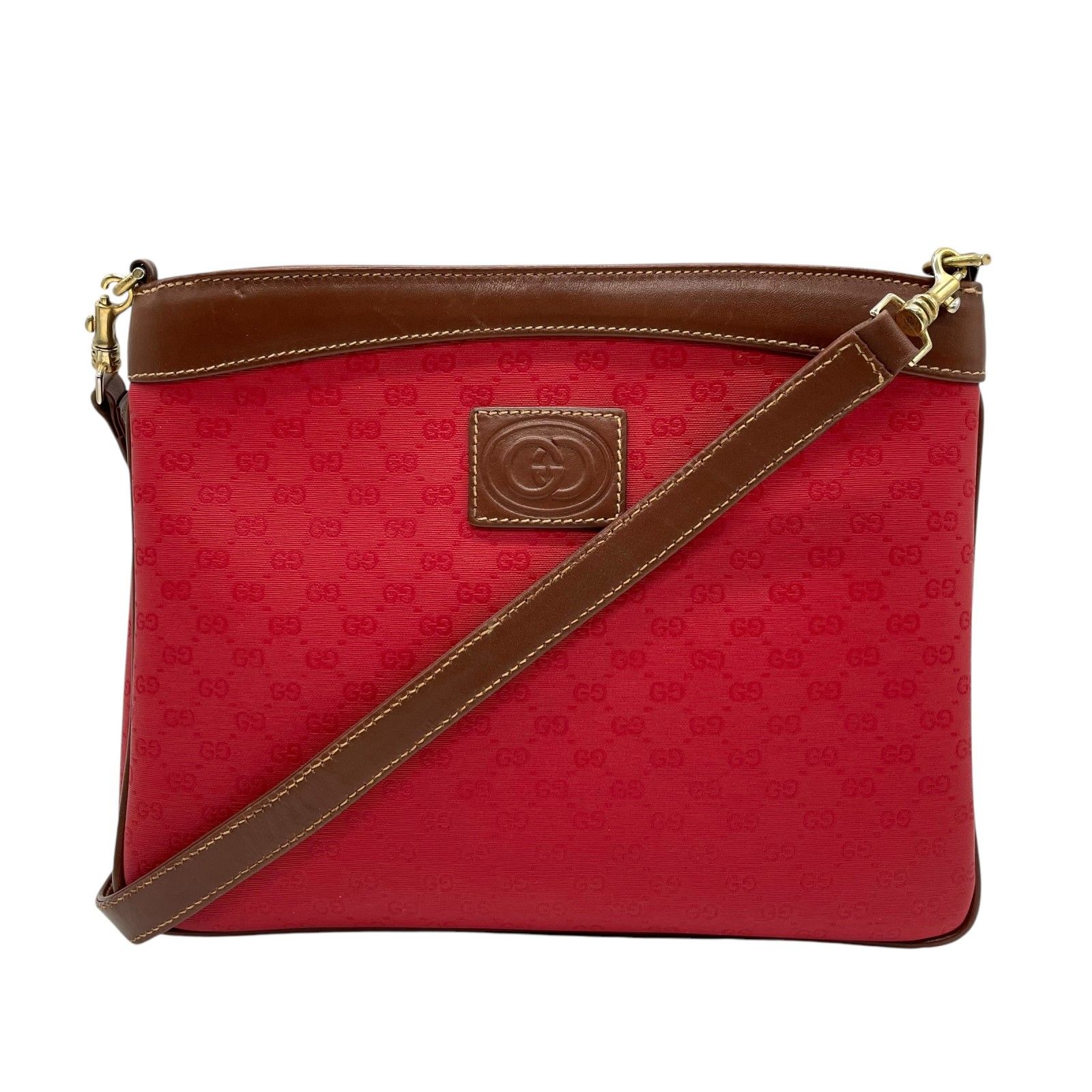 お歳暮 人気 オシャレ 美品・希少】GUCCI グッチ クロス ショルダーバッグ マイクロGG バッグ