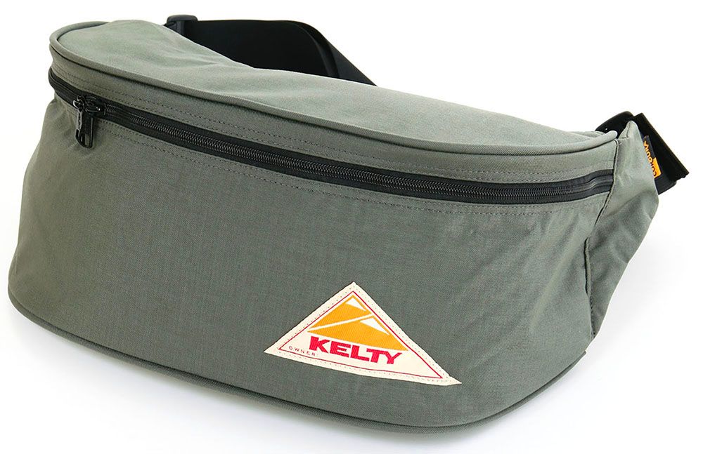 ケルティ KELTY アウトドア ビッグ ファニー 12L BIG FANNY ボディバッグ ウエストバッグ ウエストポーチ 大型 かばん 斜め掛け キャンプ フェス 通勤 通学 レジャー 32591804 SAGE SAGE