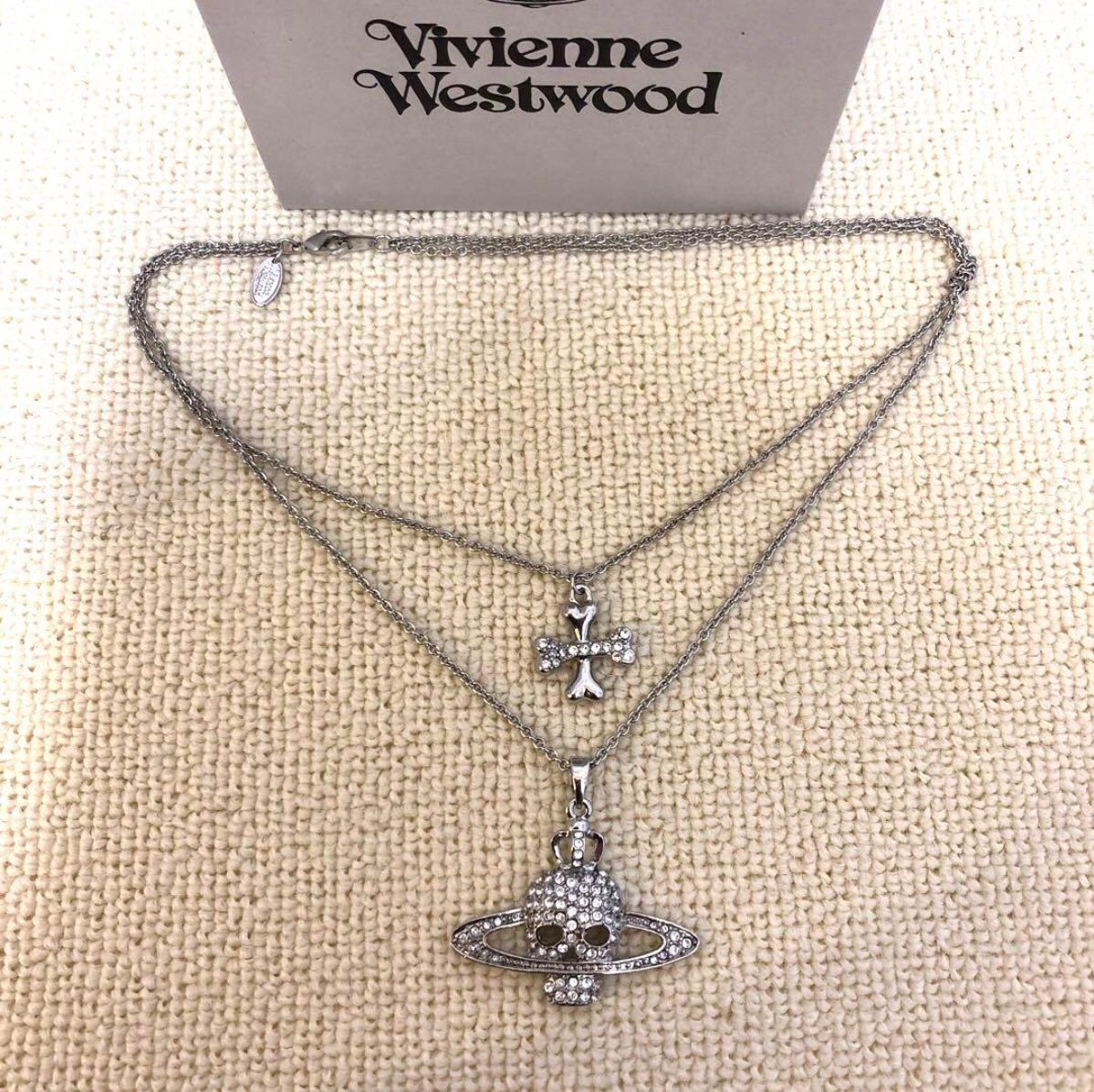 Vivienne Westwood 髑髏　タプルチェン　ネックレス ヴィヴィアンウエストウッド ネックレス Vivienne Westwood 骸骨