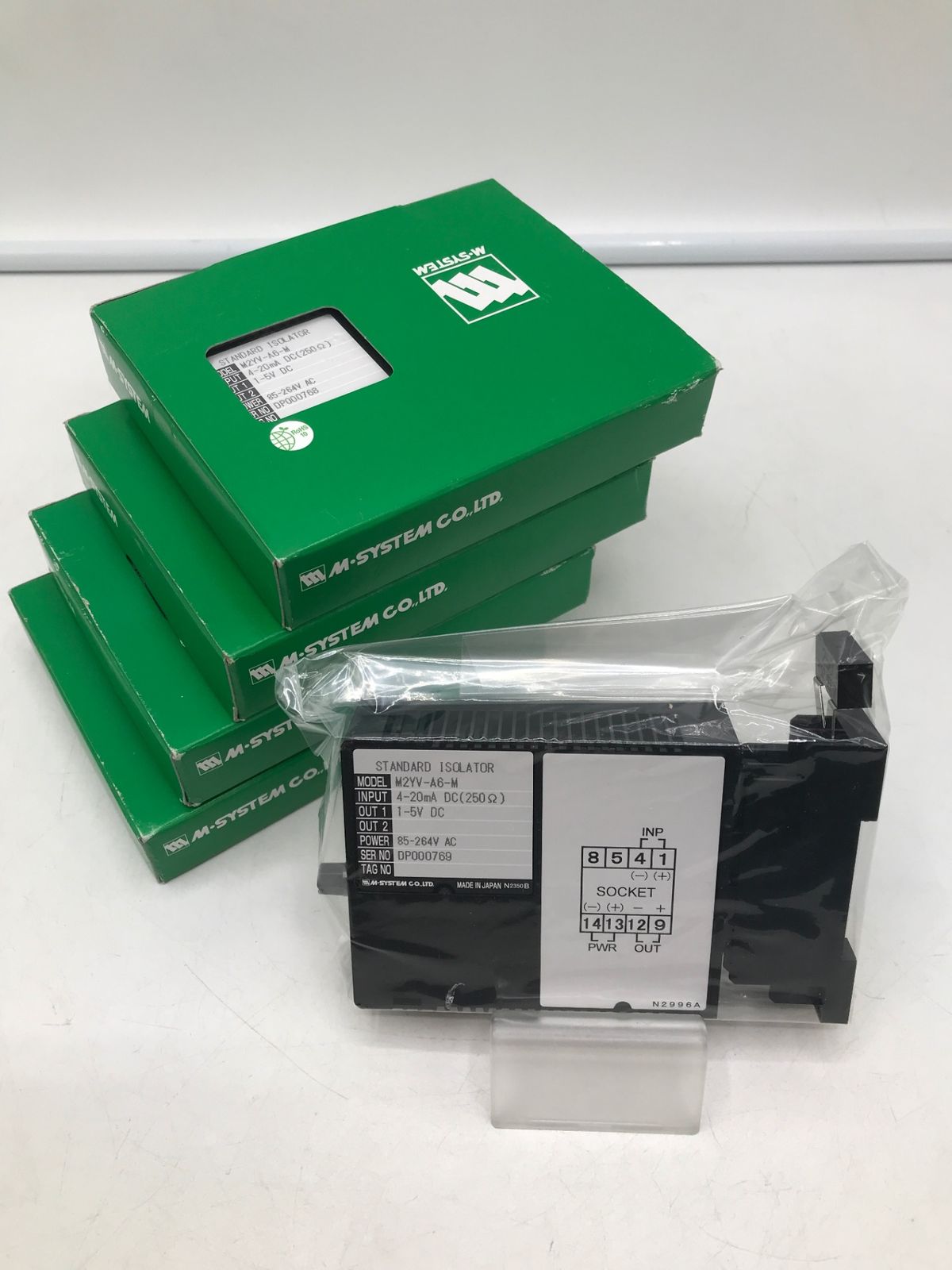 エムシステム技研 アイソレータ 4個セット M2YV-A6-M IT924B6F4B5W エコツール岡崎岩津店 M02