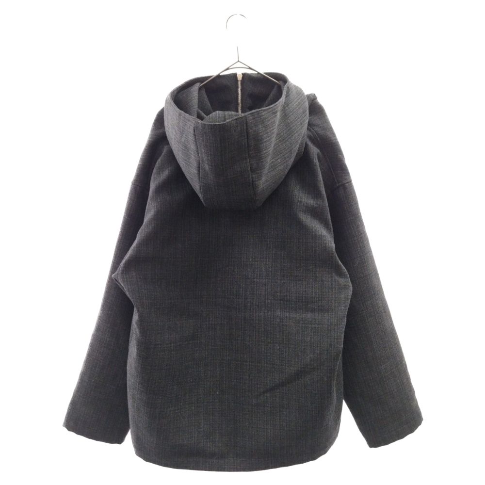 AURALEE オーラリー 20AW BLUEFACED WOOL DOUBLE CLOTH ZIP HOODIE