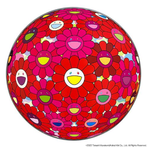 村上隆 ポスター ファイアーボール 限定300枚 - メルカリ