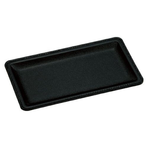 （まとめ） コイントレー オープン コイントレー 黒 KN-61 4970115561771 ●仕様：浅型●外寸：縦１０５×横１８５×高１０ｍｍ 1枚【×10セット】