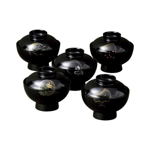 吸い物椀5客揃 木箱入 K20905528