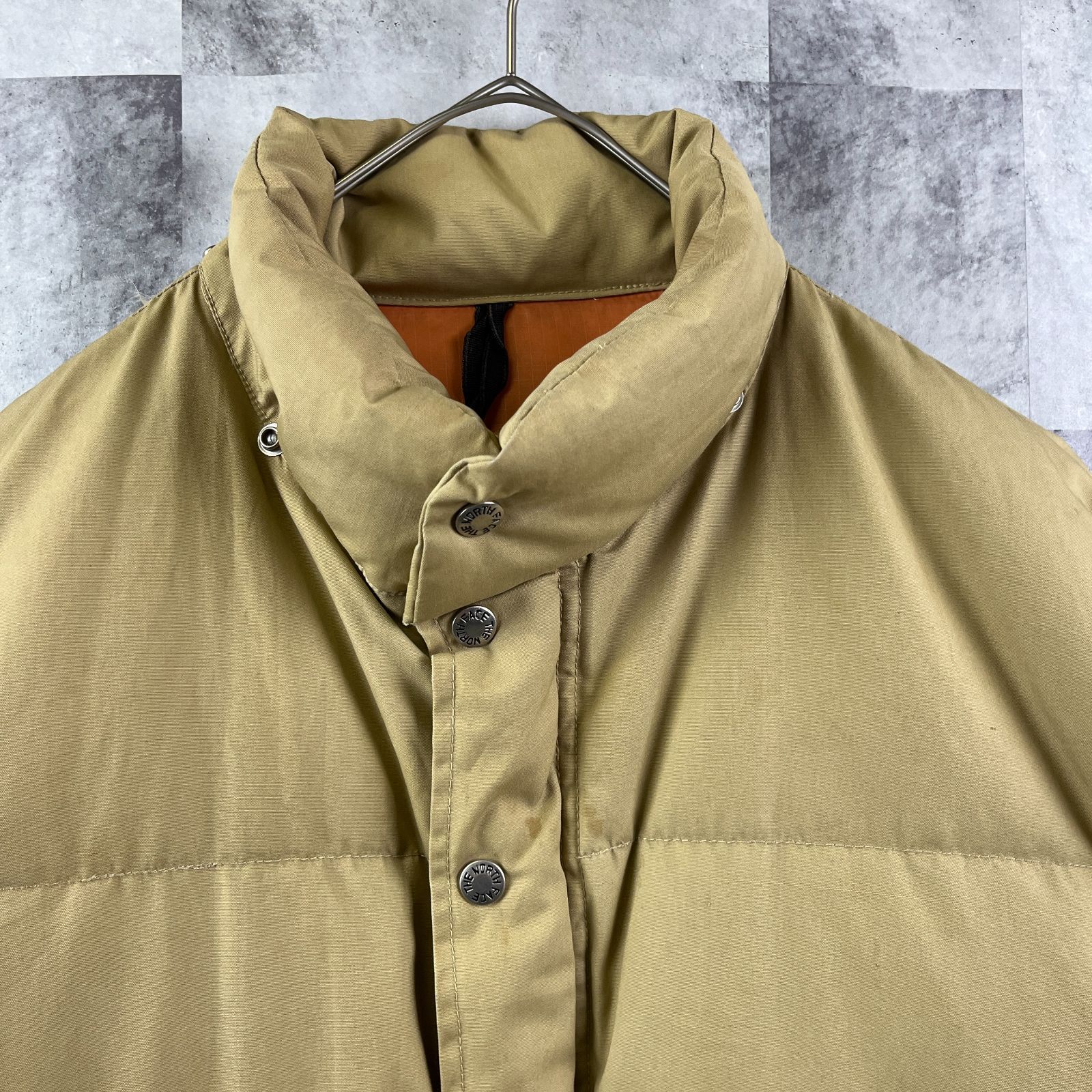 80s USA製 THE NORTH FACE ノースフェイス ダウンジャケット 茶タグ 