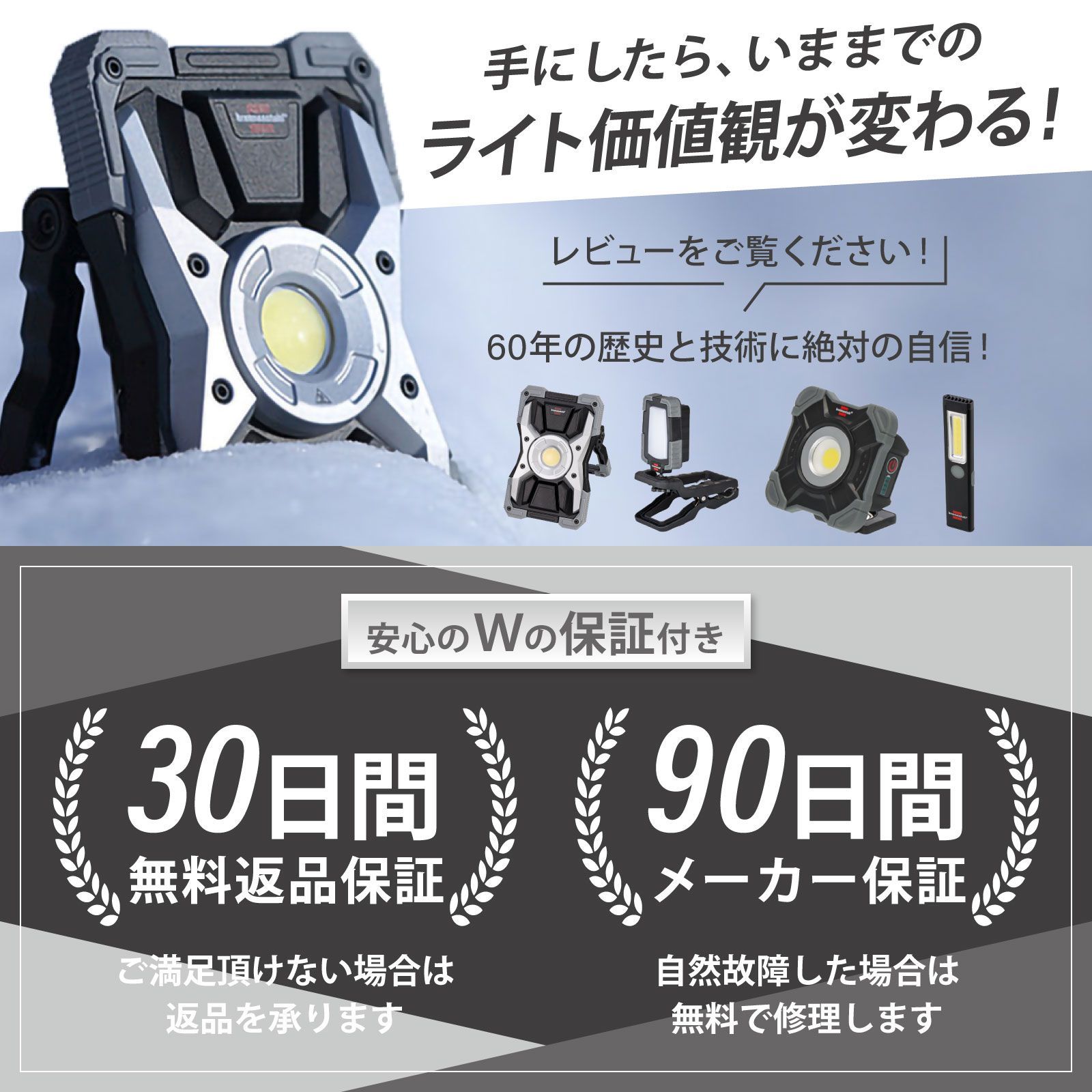 Brennenstuhl(ブレンネンストゥール) Rufus 3000MA 作業灯 Brennenstuhl(ブレンネンストゥール) Rufus 3000MA 作業灯