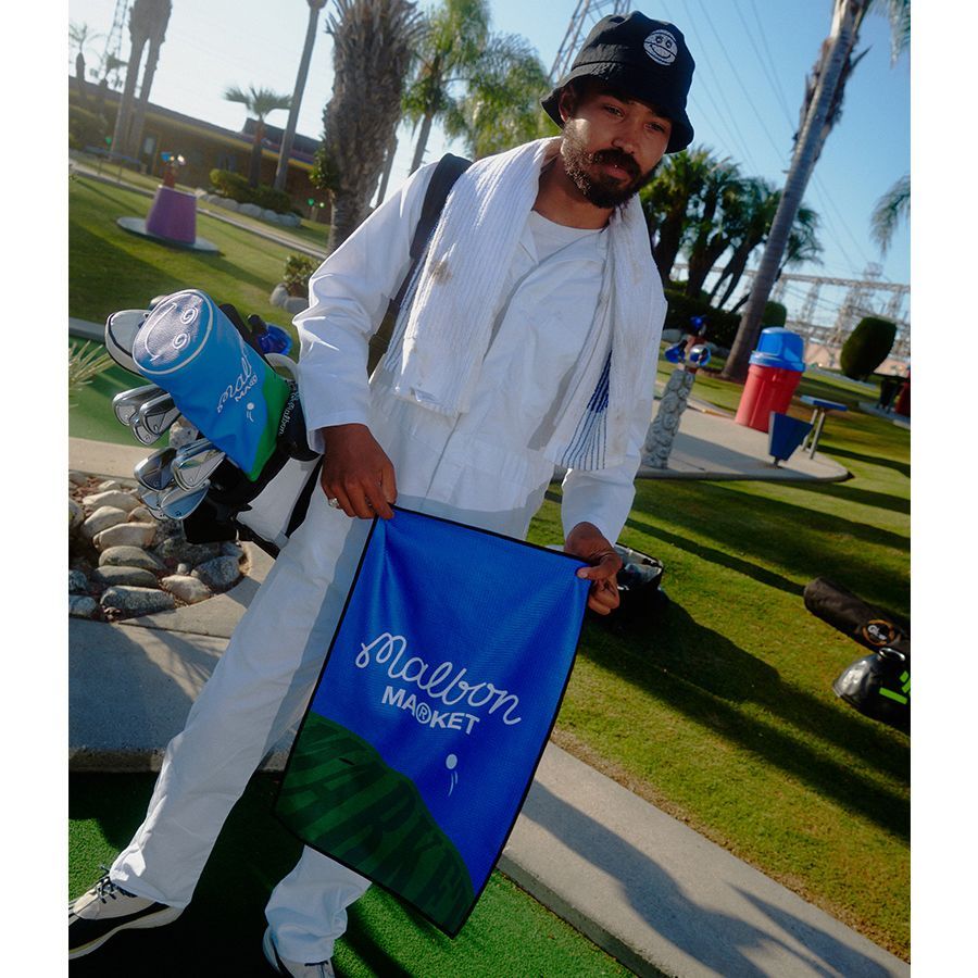 1個】色選択可 MALBON GOLF ボール拭き 39×61㎝ タオル - メルカリ