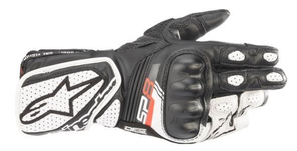 2営業日で発送 ALPINESTAR アルパインスターズ 必ず 前に仕様をご 下さい STELLA SP-8 v3 LEATHER GLOVE 12 BLACK WHITE L