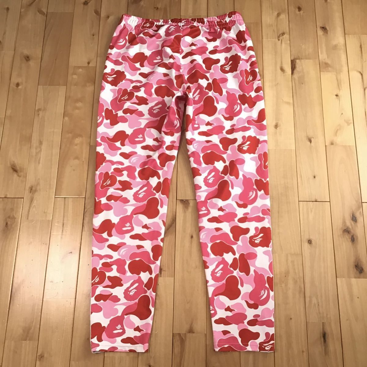 ☆2XL☆ ABC camo Pink BAPE STA TAPE JERSEY PANTS a bathing ape ...