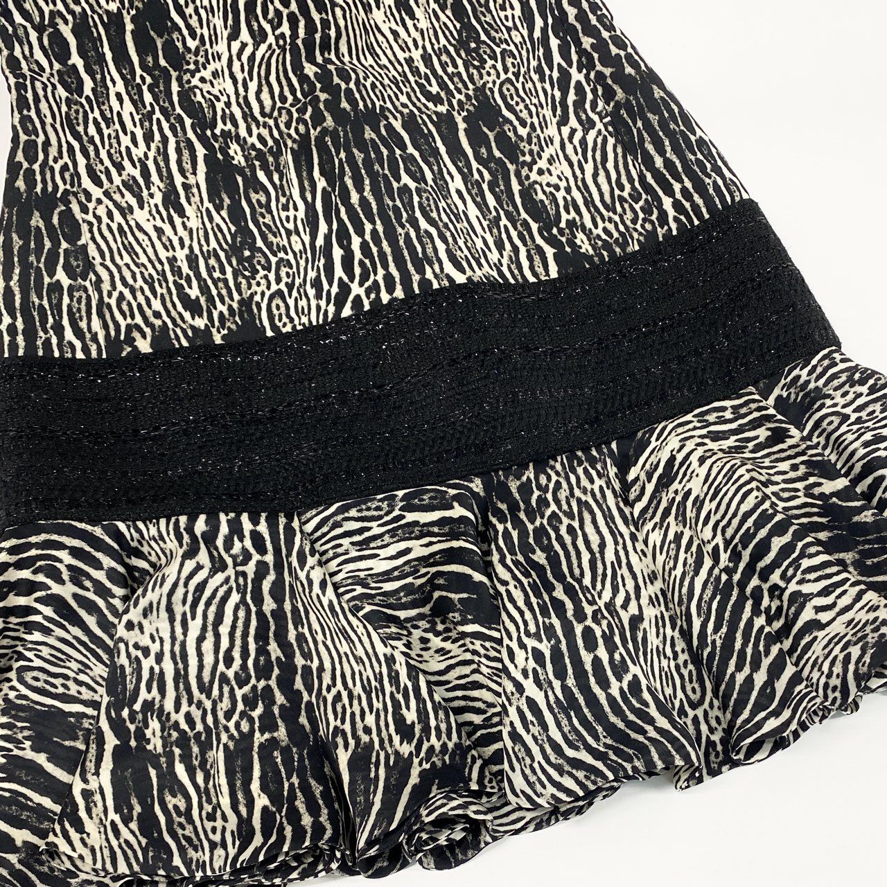 美品 Giambattista Valli ツイード ワンピース モノトーン 美品 Giambattista Valli ツイード ワンピース モノトーン