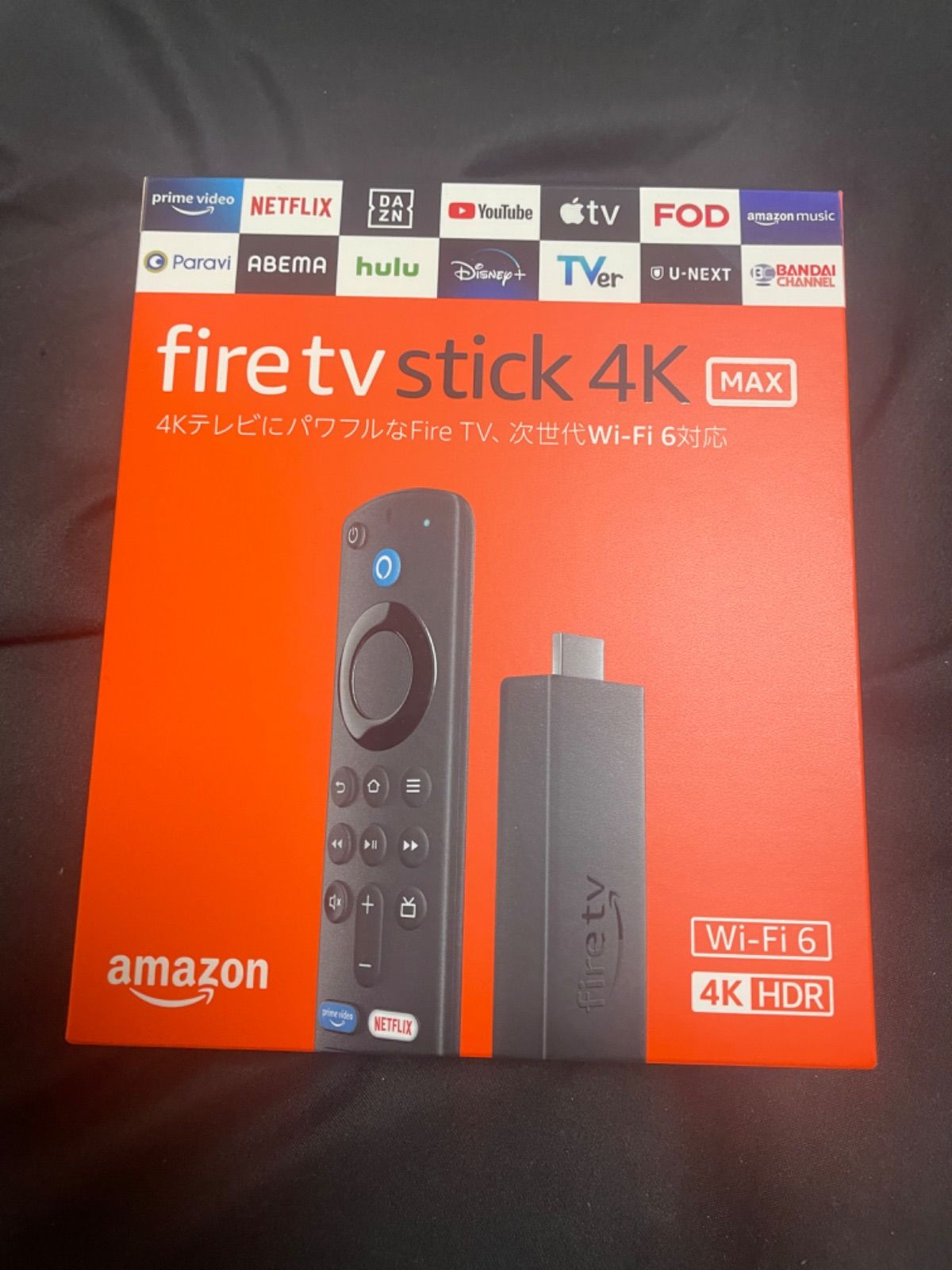 Fire TV Stick 4K Max - Alexa対応音声認識リモコン付属 - テレビ