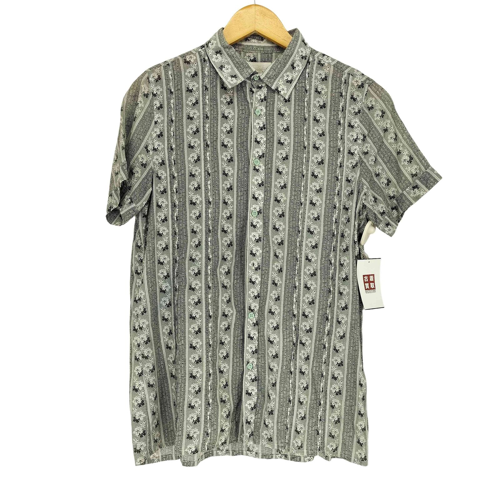 DIESEL 半袖シャツ 総柄 ディーゼル ディーゼル DIESEL 90~00S 総柄半袖シャツ メンズ M - メルカリ