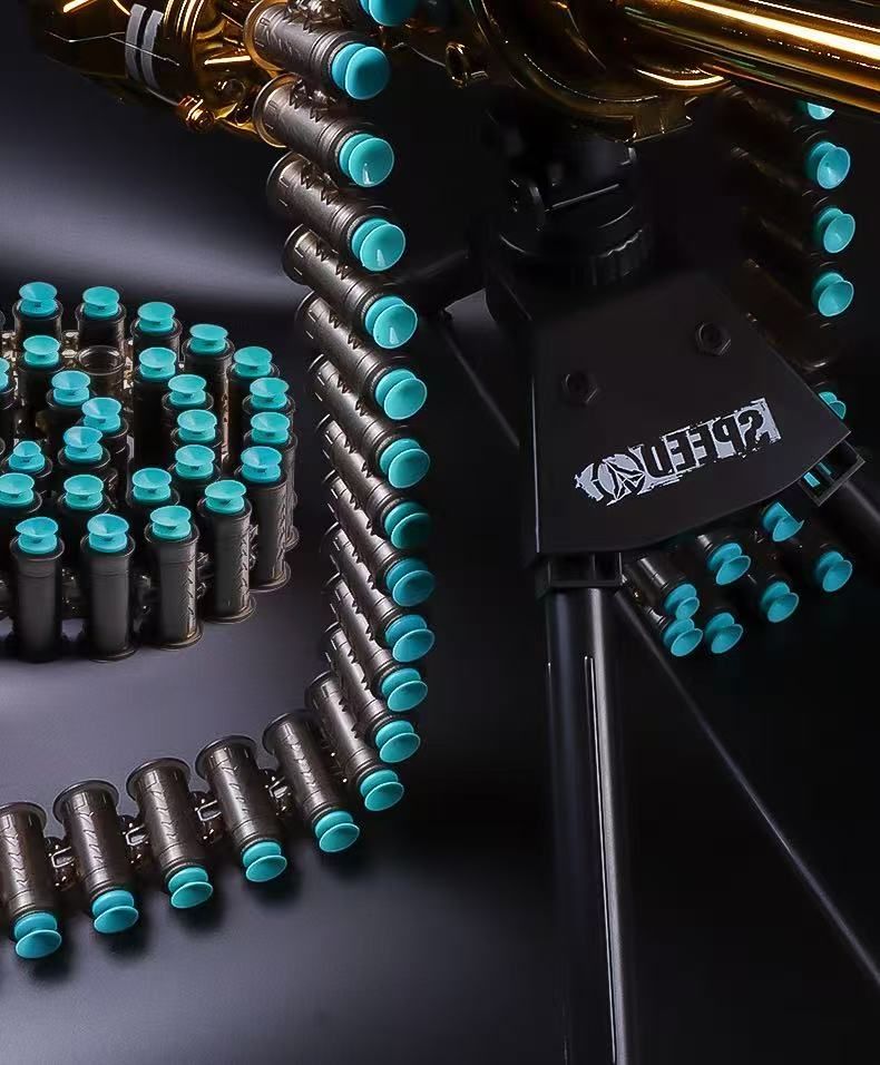 MG 3風電動スポンジダーツトイガン ナーフ ドラムマガジン ガンチェーン マシンガン 機関銃 電動ガン その他 ミリタリー ゲーム おもちゃ グッズ