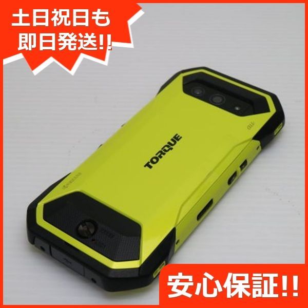 TORQUE 5G KYG01 スマートフォン 本体 イエロー ムスビー｜超美品 SIMフリー au TORQUE 5G KYG01 イエロー 送料