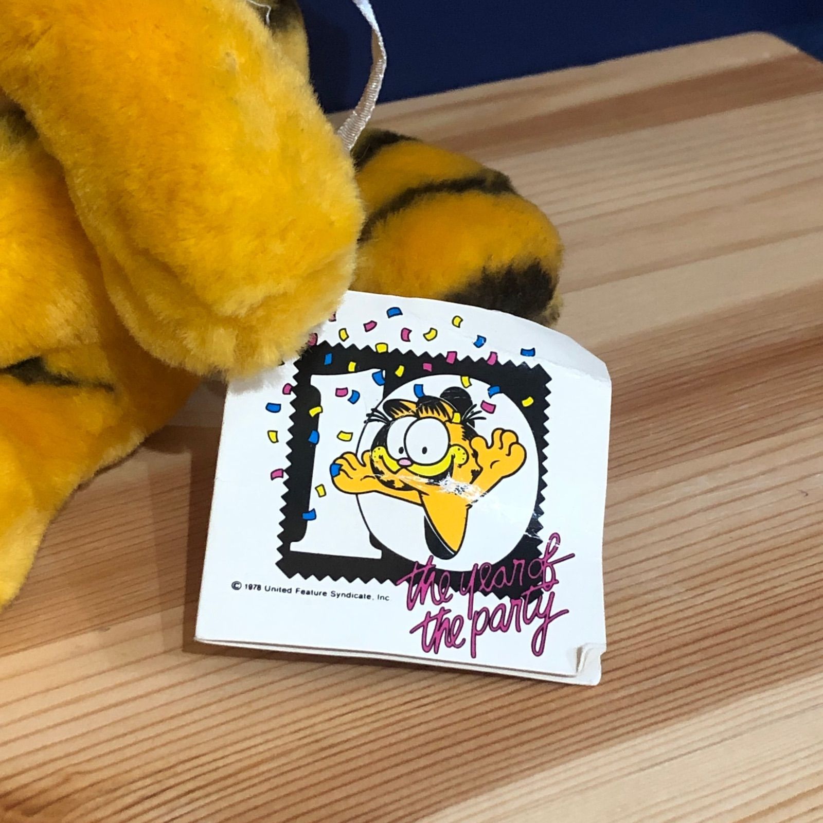 Dead Stock>80s GARFIELD TOY 