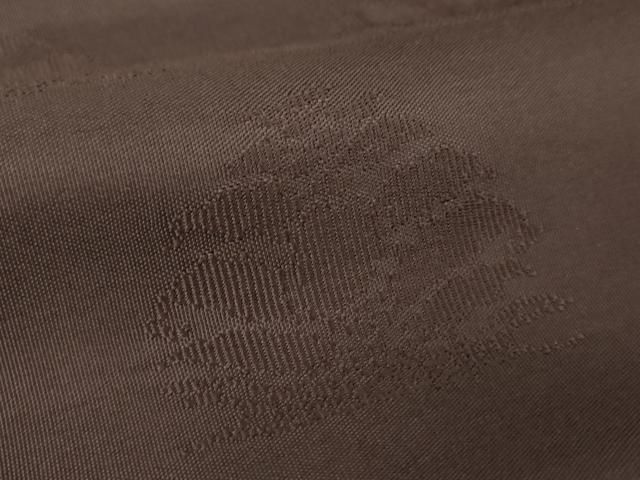 平和屋着物○綴れ 九寸名古屋帯 名物裂 鶏頭 似せ紫色 正絹 逸品