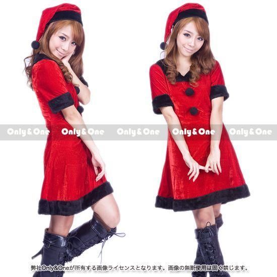 サンタ コスプレ クリスマス サンタクロース コスチューム 雪ん子GIRL