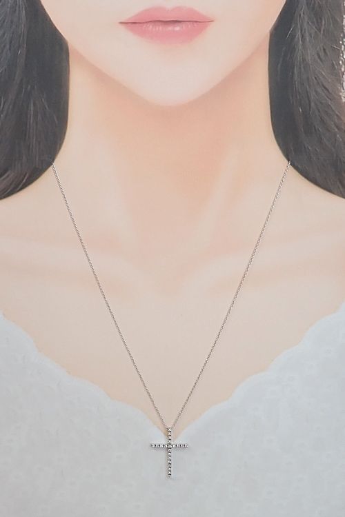 スタージュエリー ダイヤモンド ネックレス K18ホワイトゴールド STAR  