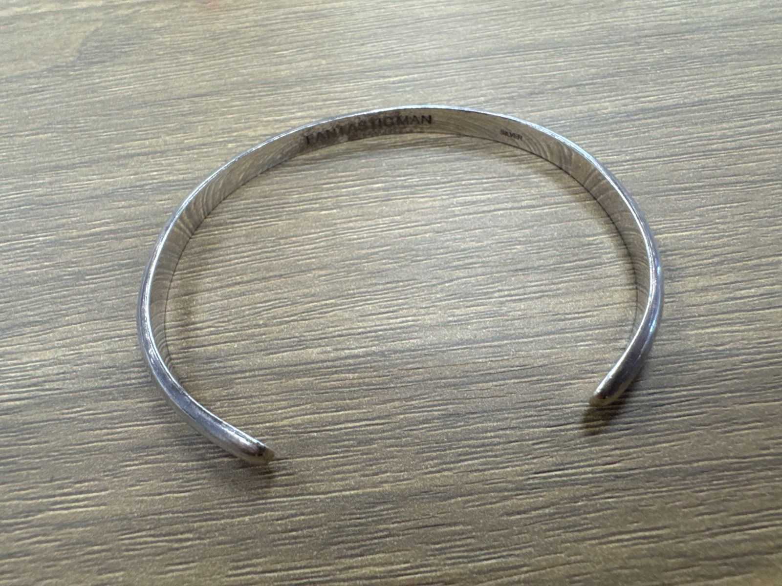 FANTASTIC MAN シルバー バングル ブレスレット