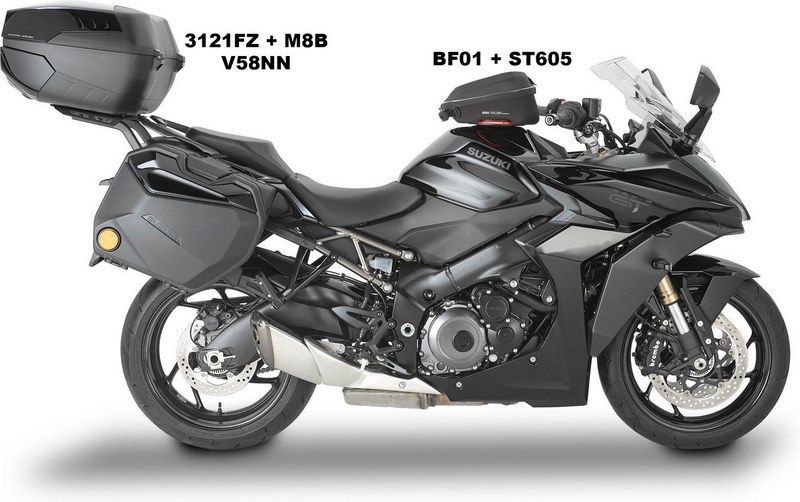 GIVI / ジビ MAXIA 5 （マキシア5） トップケース - ブラック + 