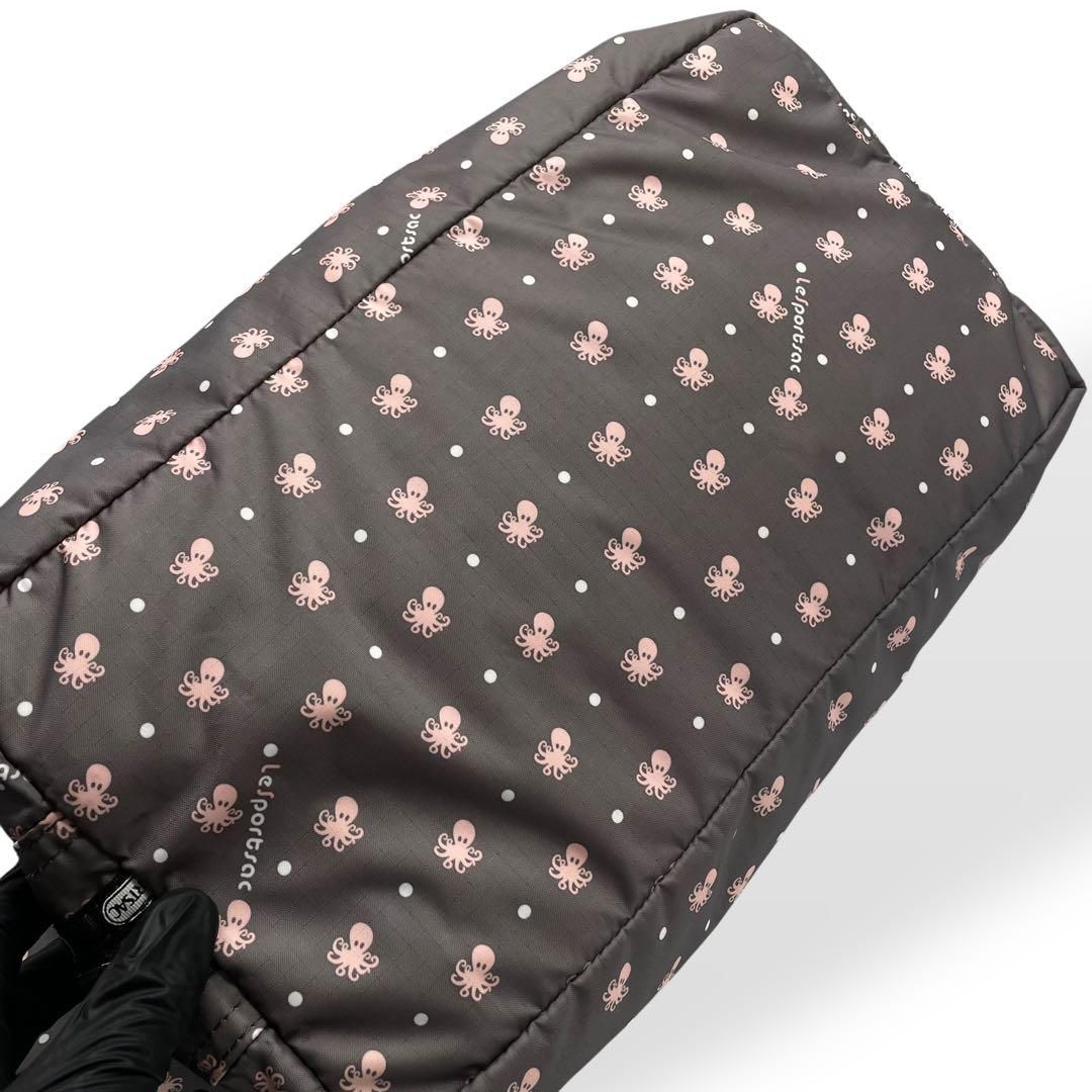 美品 LeSportsac ボストンバッグ ハンドバッグ 日本限定 たこ柄