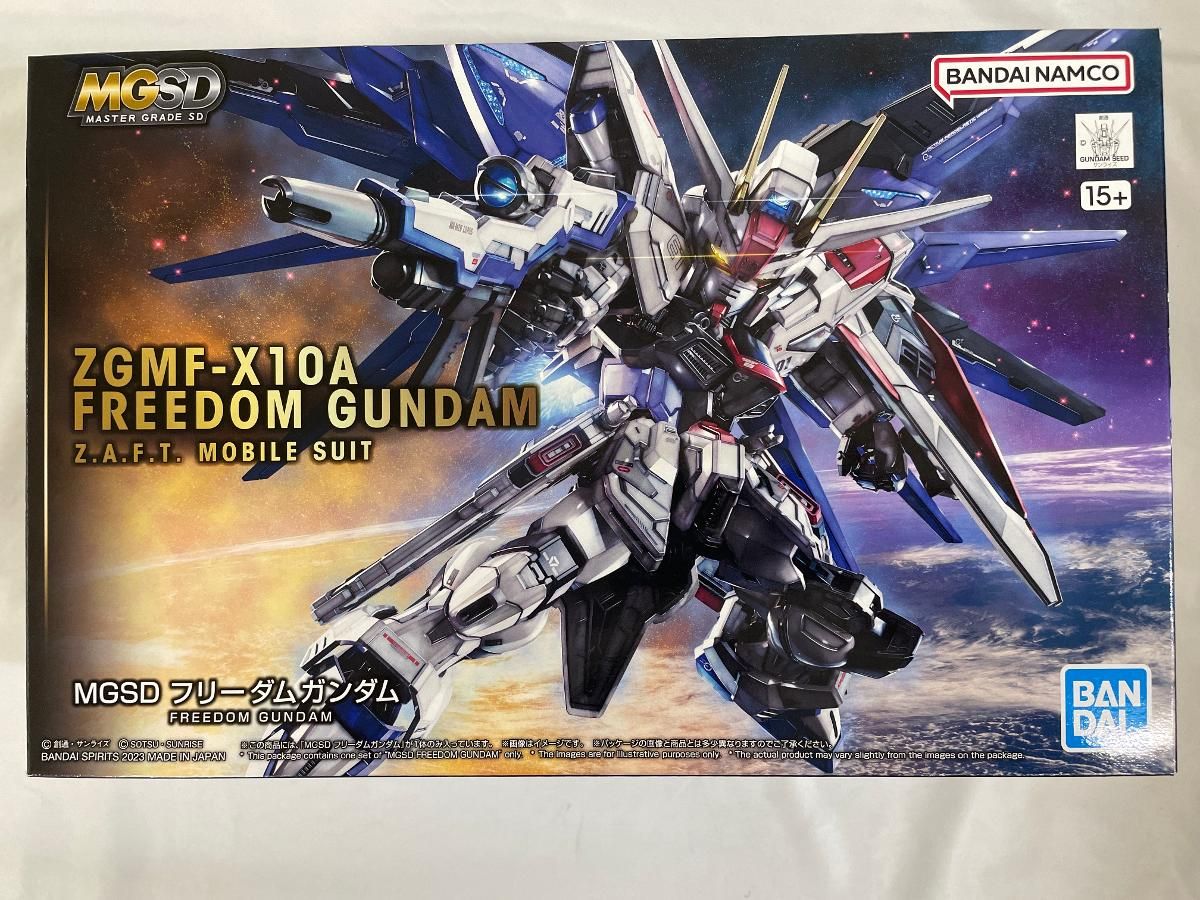 MGSDフリーダムガンダム　未開封 未開封】フリーダムガンダム (MGSD) (ガンプラ) - メルカリ
