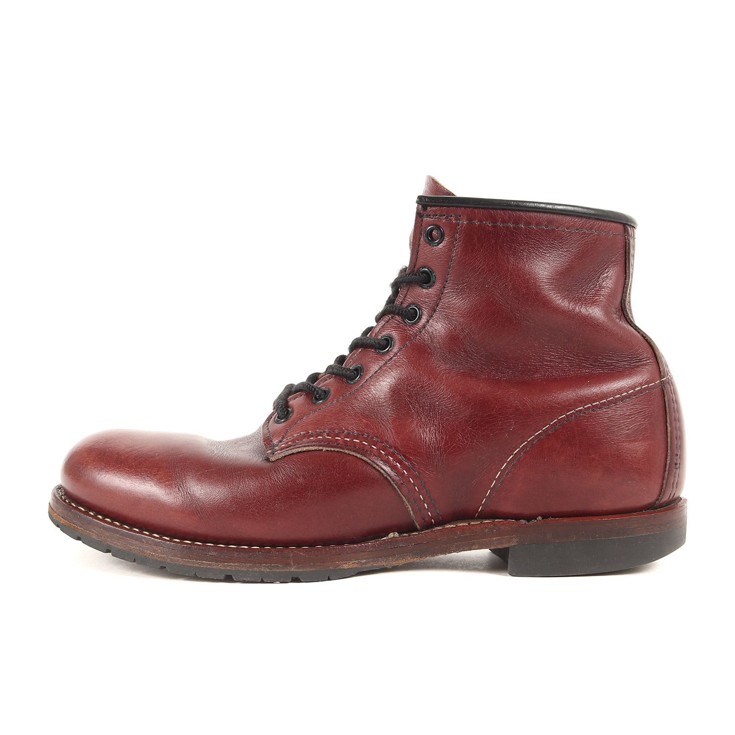 Red Wing レッド ウィング サイズ:26.0cm 9011 ベックマン ラウンド レザー ブーツ BECKMAN ROUND BOOTS / 2009年製 ブラックチェリー US8 D シューズ 靴【メンズ】