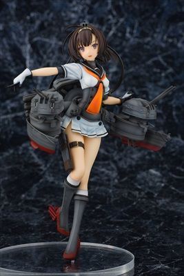 新品 未開封 艦隊これくしょん 艦これ 秋月 1/7 スケール PVC製