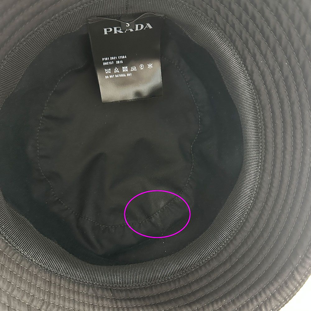 プラダ PRADA ハット レディース メンズ ブランド ポリアミド バケット