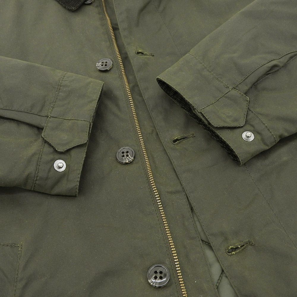 表地コットン100%Barbour Tenbigh Wax Jacket