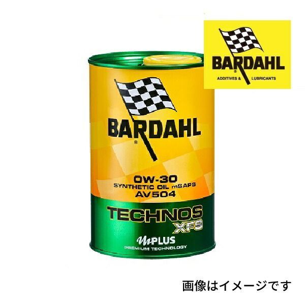 BARDAHL(バーダール) オイル TECHNOS XFS AV504 0W-30 シンセティック 容量 1L BAR-2023-33