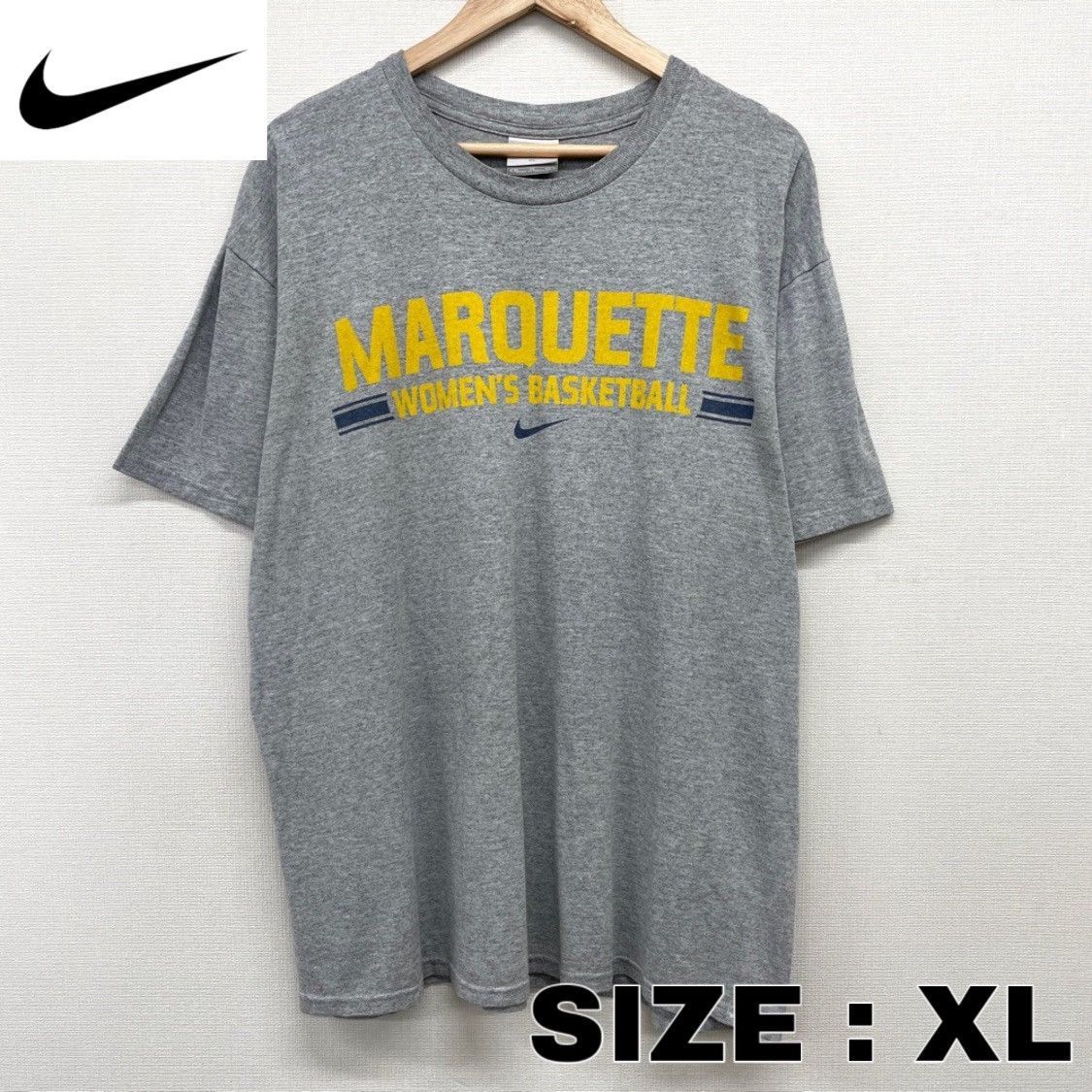 US古着 ナイキ NIKE Tシャツ 半袖 カレッジ マーケット大学