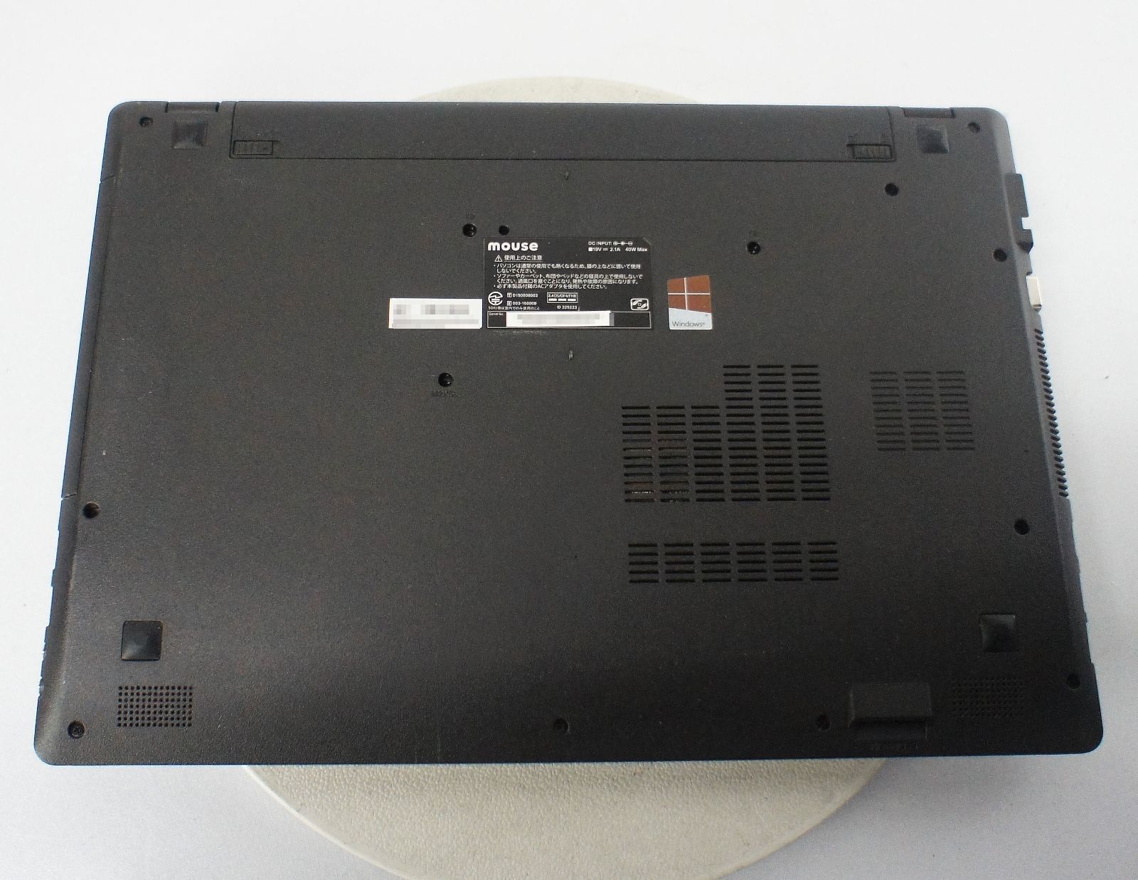 ACアダプタ無し 15.6インチ mouse computer/LB-F571XN-S5-KK/Core i7 6500U 2.5GHz/メモリ8GB/SSD128GB/Windows10 ノート PC マウスコンピューター フルHD パソコン