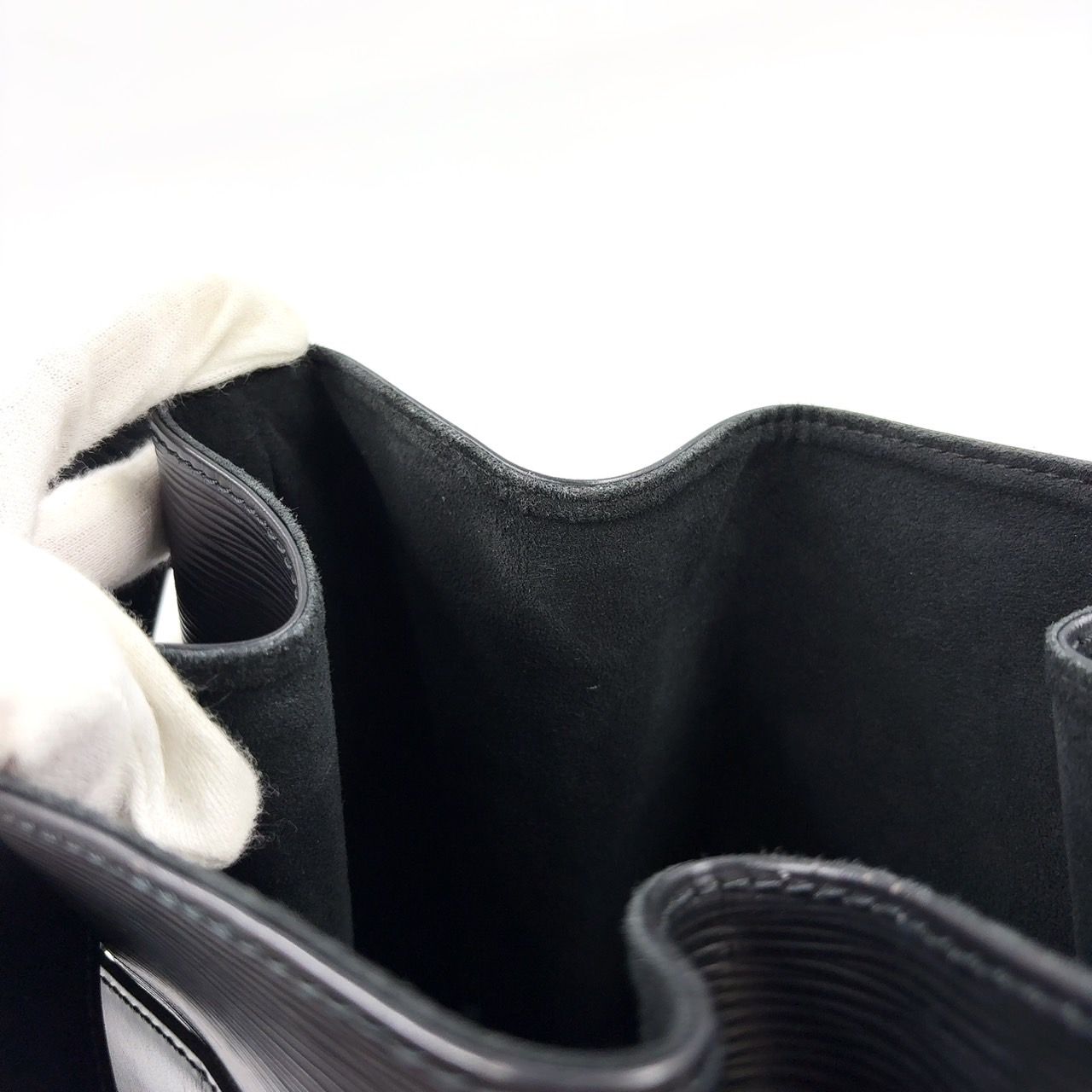 LOUIS VUITTON エピライン サックデポールGM LOUIS VUITTON サックデポールGM エピ エピ ノワール レザー
