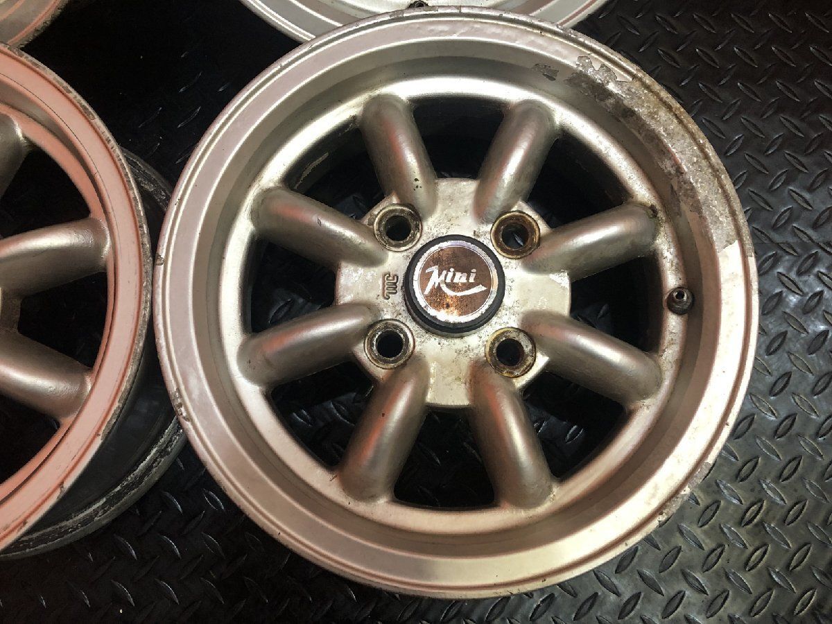 ローバーミニ レボリューションホイール　12インチ5J PCD 101.65 希少サイズ】ローバー ミニ用 レボリューション 12in 5J +14