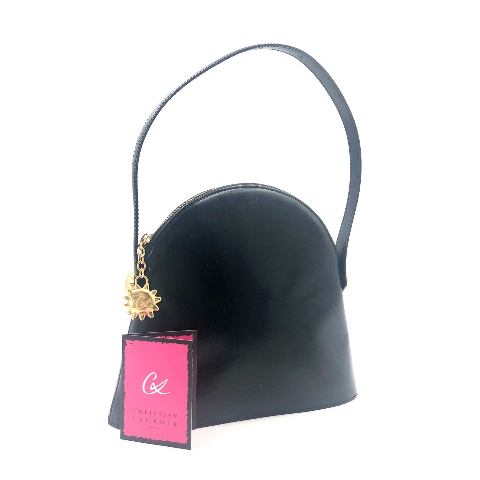 □美品□CHRISTIAN LACROIX クリスチャンラクロワ ハンドバッグ ワン 