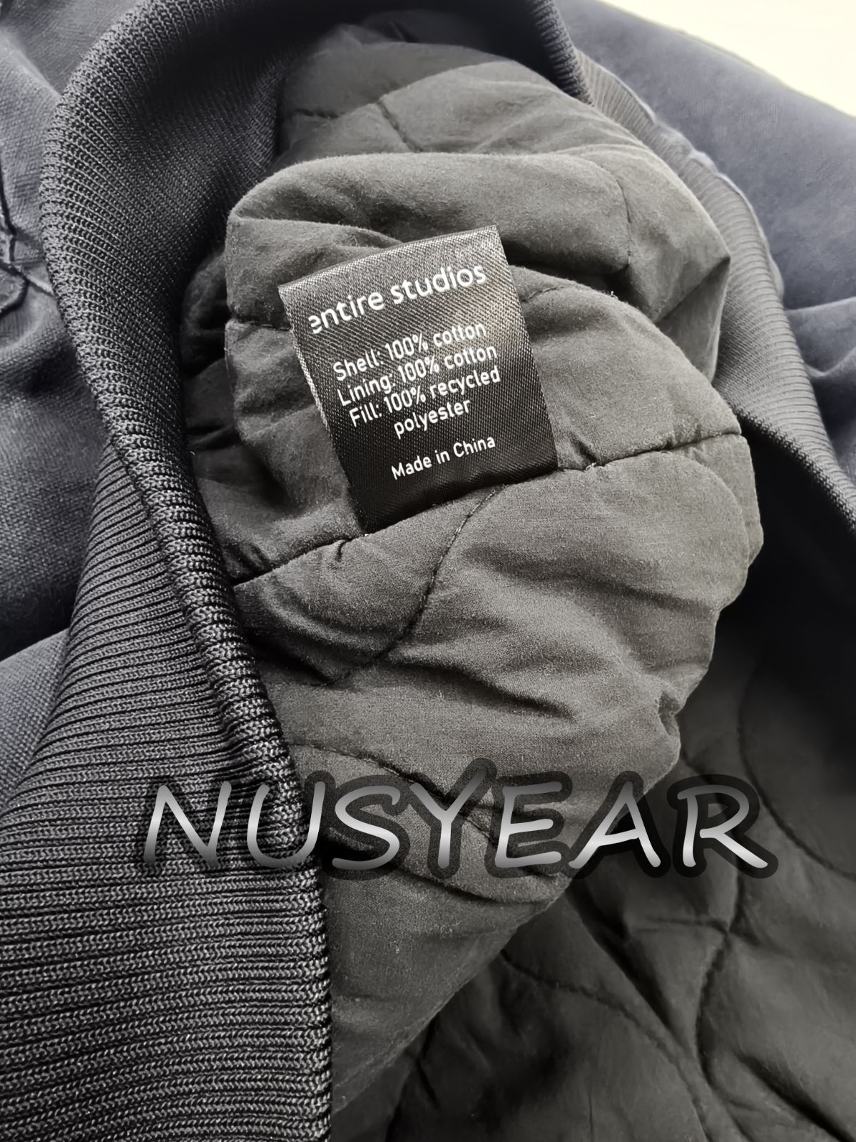 ENTIRE STUDIOS W2 ボンバージャケット XS ダークグレー ENTIRE