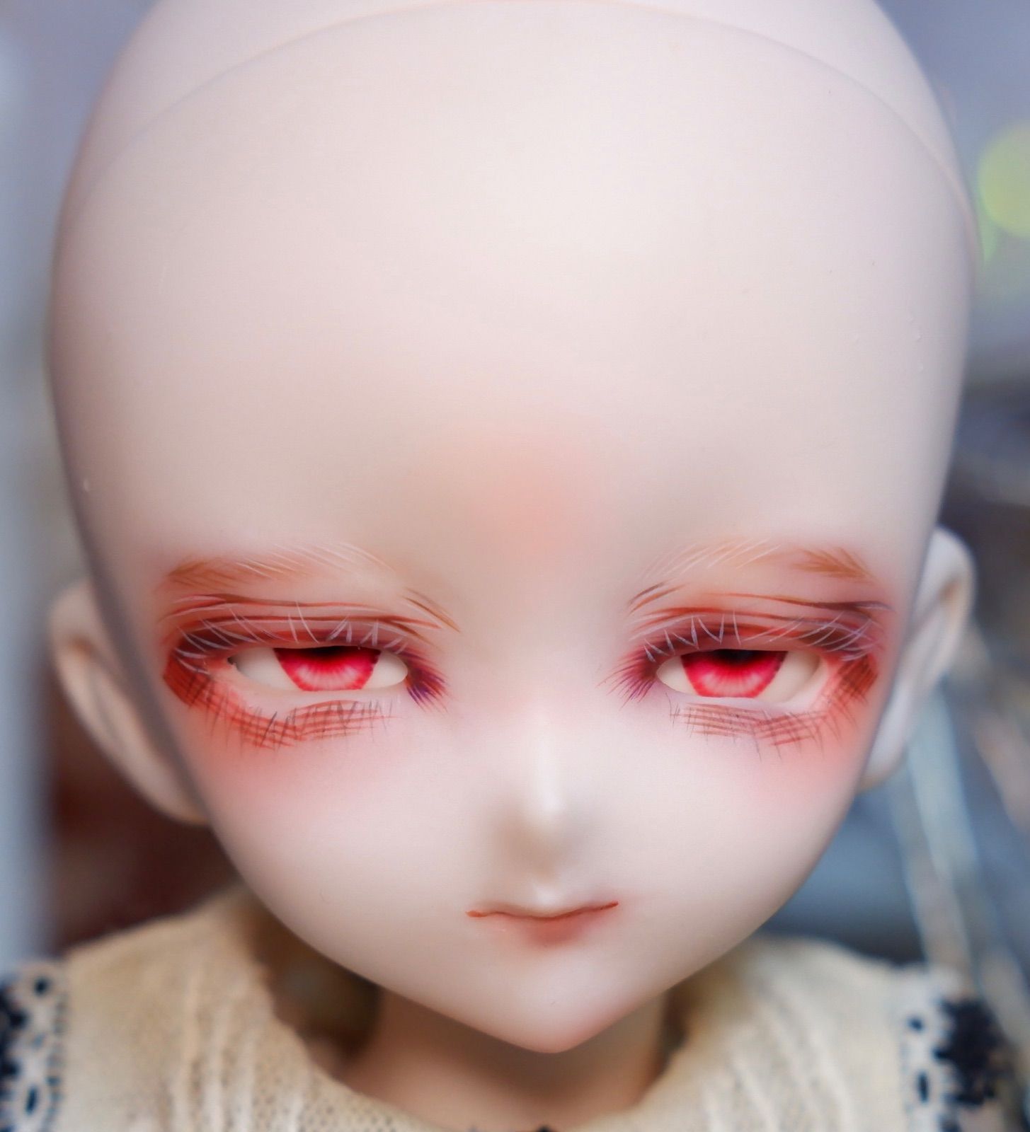 カスタムヘッド＋デカールアイ＋ウィッグ