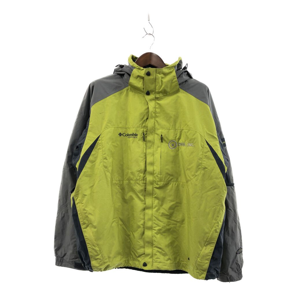 Columbia マウンテンパーカー アウター グリーン ナイロンジャケット/L