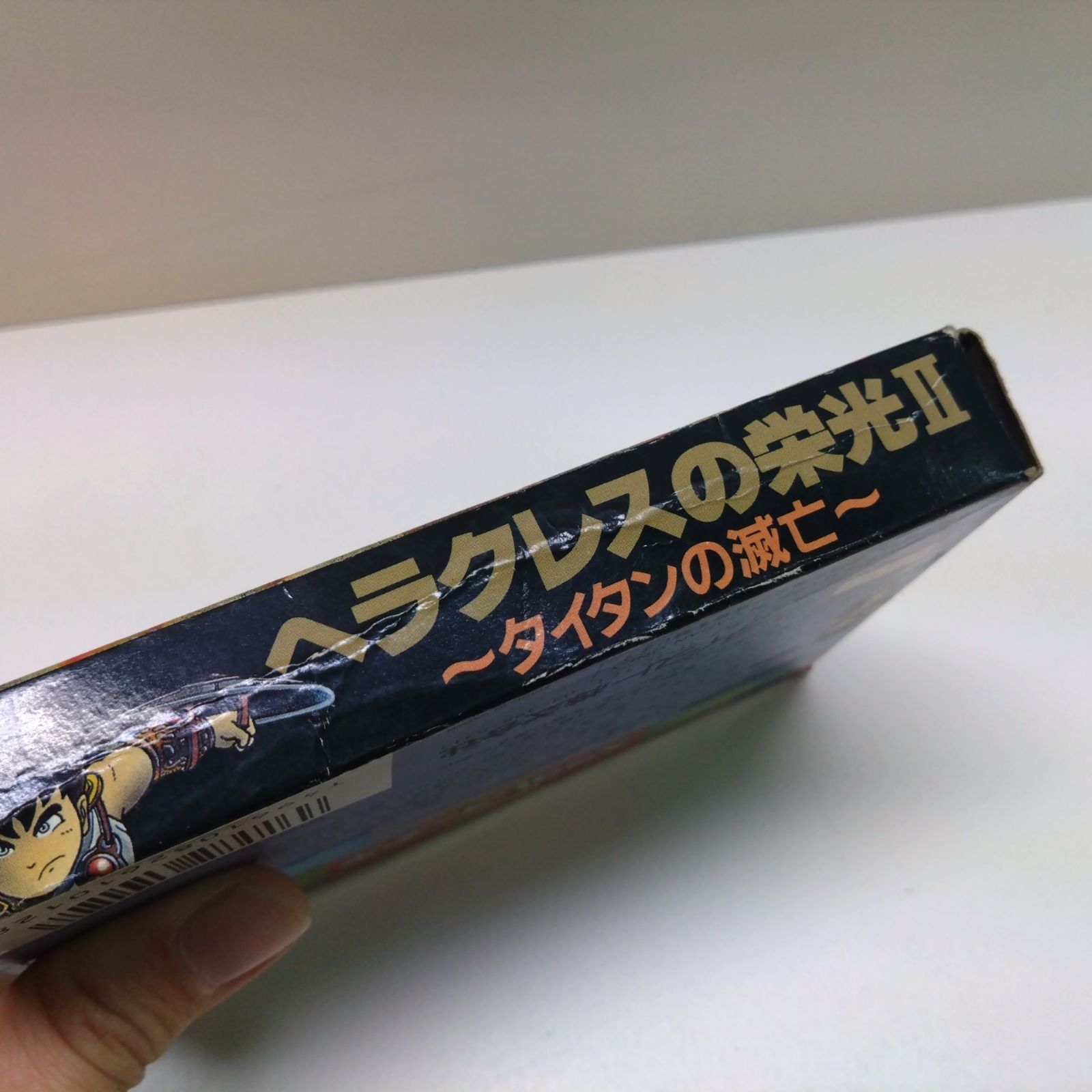 11071107 ヘラクレスの栄光Ⅱ タイタンの滅亡 箱付き ファミコン