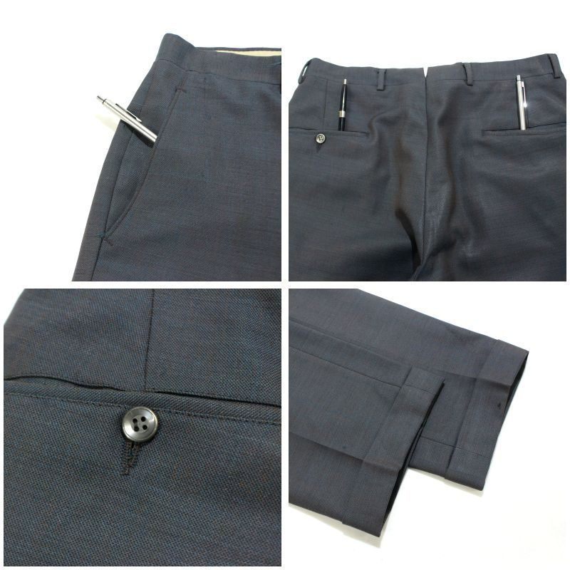 60s vintage 玉虫色 タマムシ スラックスパンツ メンズ S~M