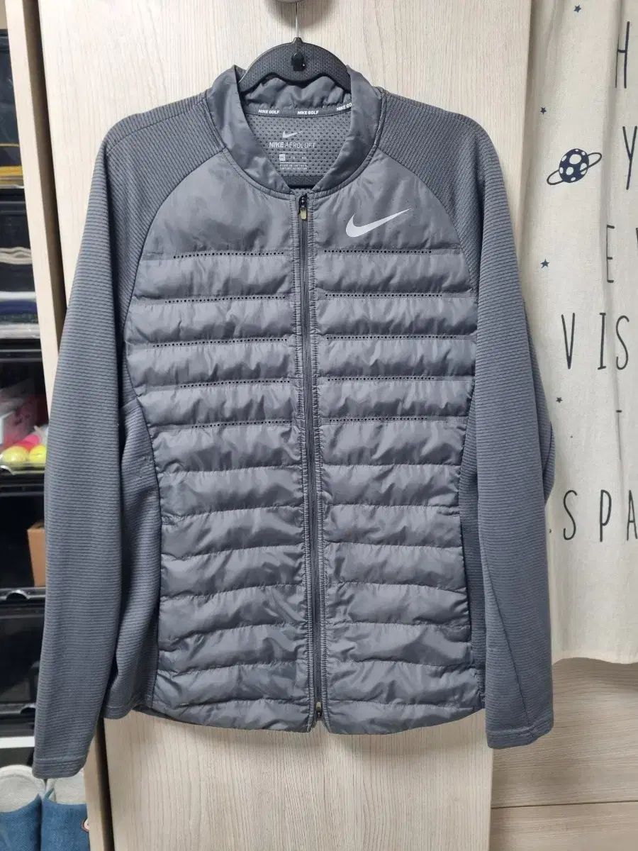 2XL ナイキ エエーロロフト グレー ゴルフ ジャケット