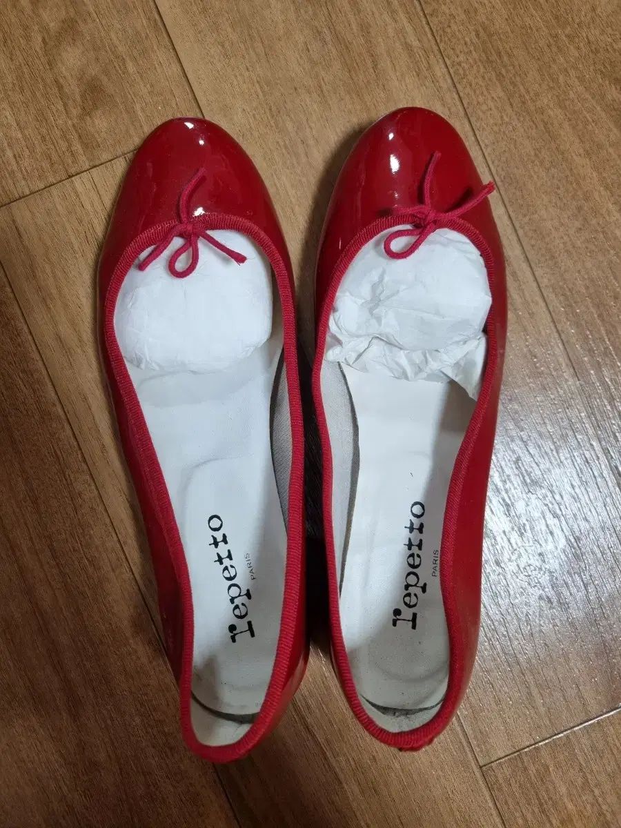 Repetto(レペット) カミーユ レッド 39 5 高品質 - メルカリ