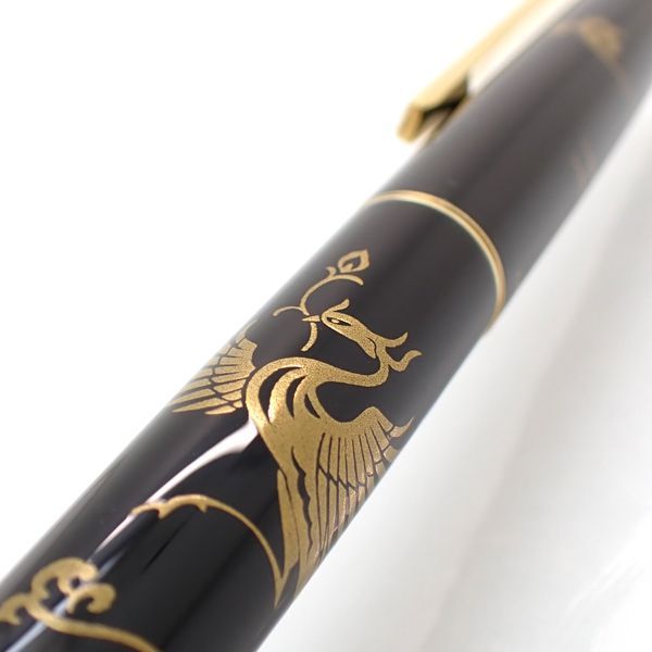 PILOT 万年筆 ペン先 14K-585 蒔絵 鳳凰 工場 國光会 国光会 國光會