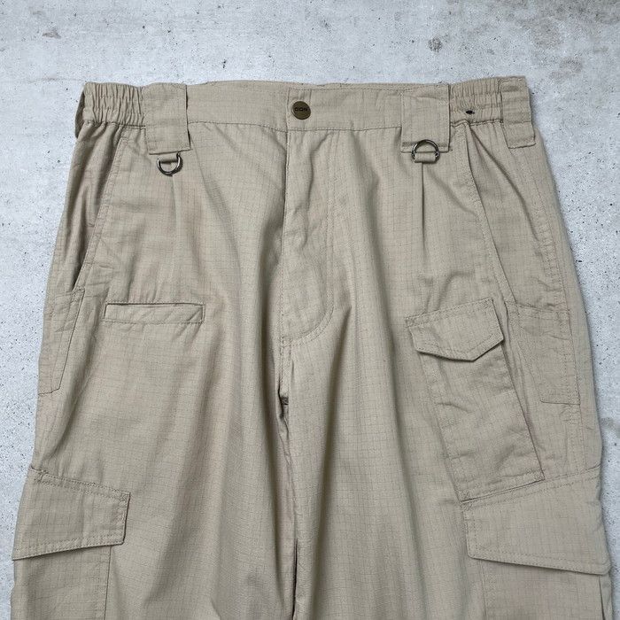 CQR 民間品 ミリタリー カーゴパンツ ダブルニー リップストップ メンズW33相当 CQR 民間品 ミリタリー カーゴパンツ ダブルニー リップストップ