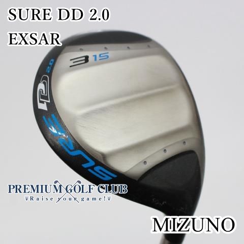 【中古】[B-ランク] フェアウェイウッド ミズノ SURE DD 2.0/EXSAR/R/15[2739]